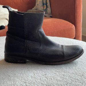 Frye Brown Melissa Chelsea Boots